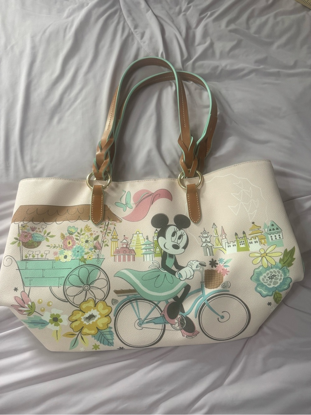 Disney Dooney & Bourke Epcot Flower & Garden Festival 2020 Minnie Tote bag mouse - Picture 3 of 16